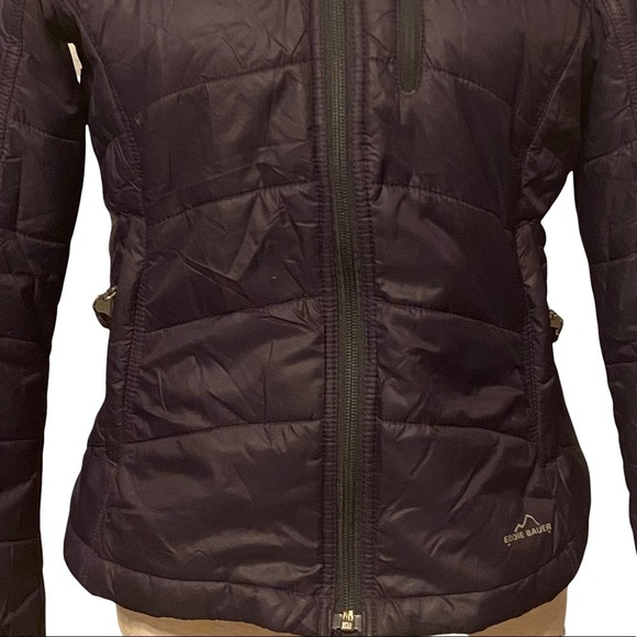 Eddie Bauer 365 Purple Nylon Primaloft Puffer Jacket‎ Size Small Weatheredge - Picture 3 of 15